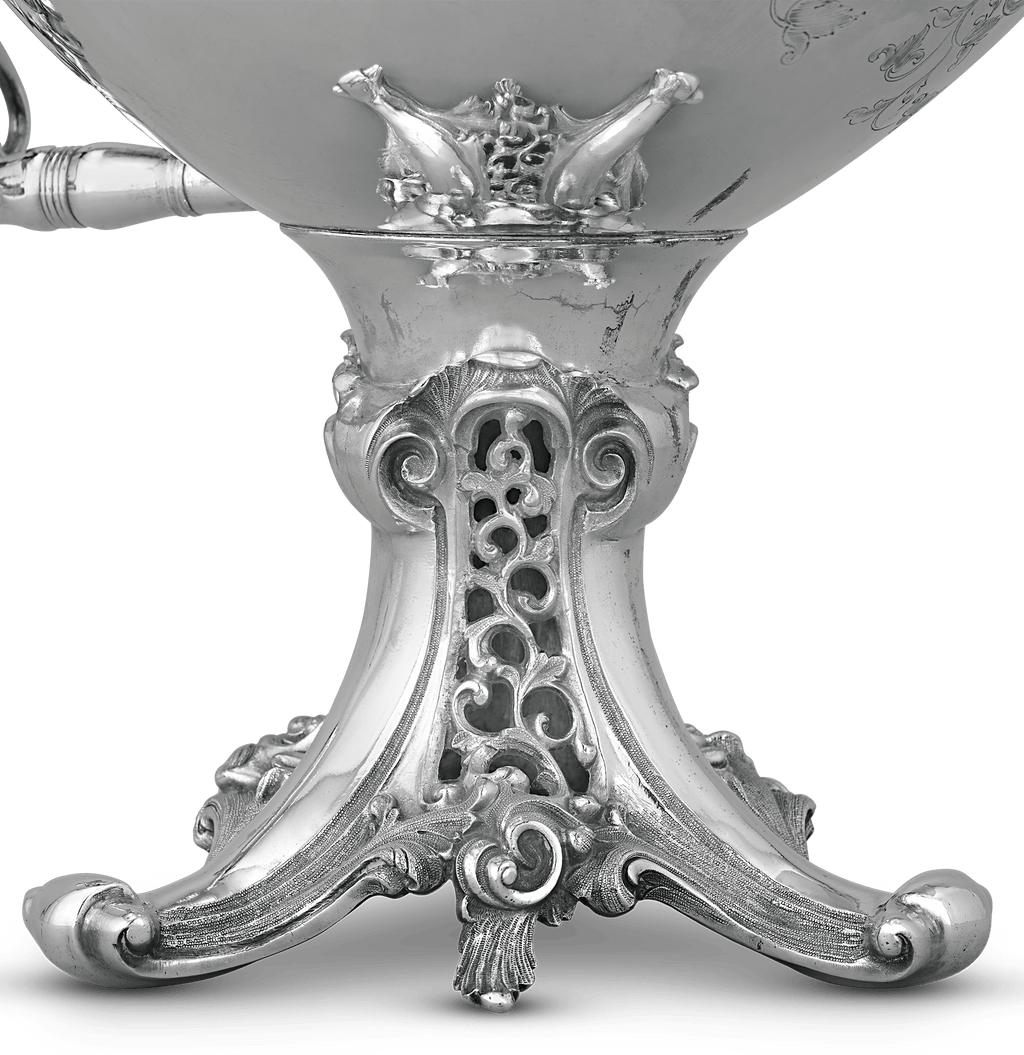 Victorian Silverplate Tea Urn