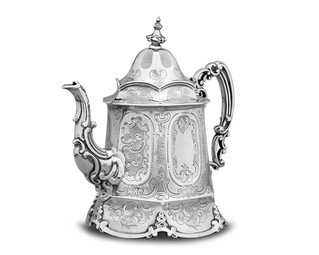 Victorian Silver Teapot by William R. Smily