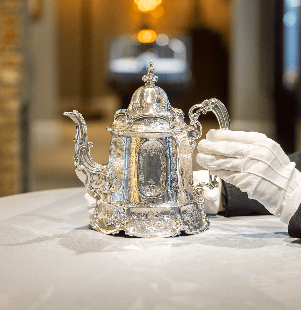 Victorian Silver Teapot by William R. Smily