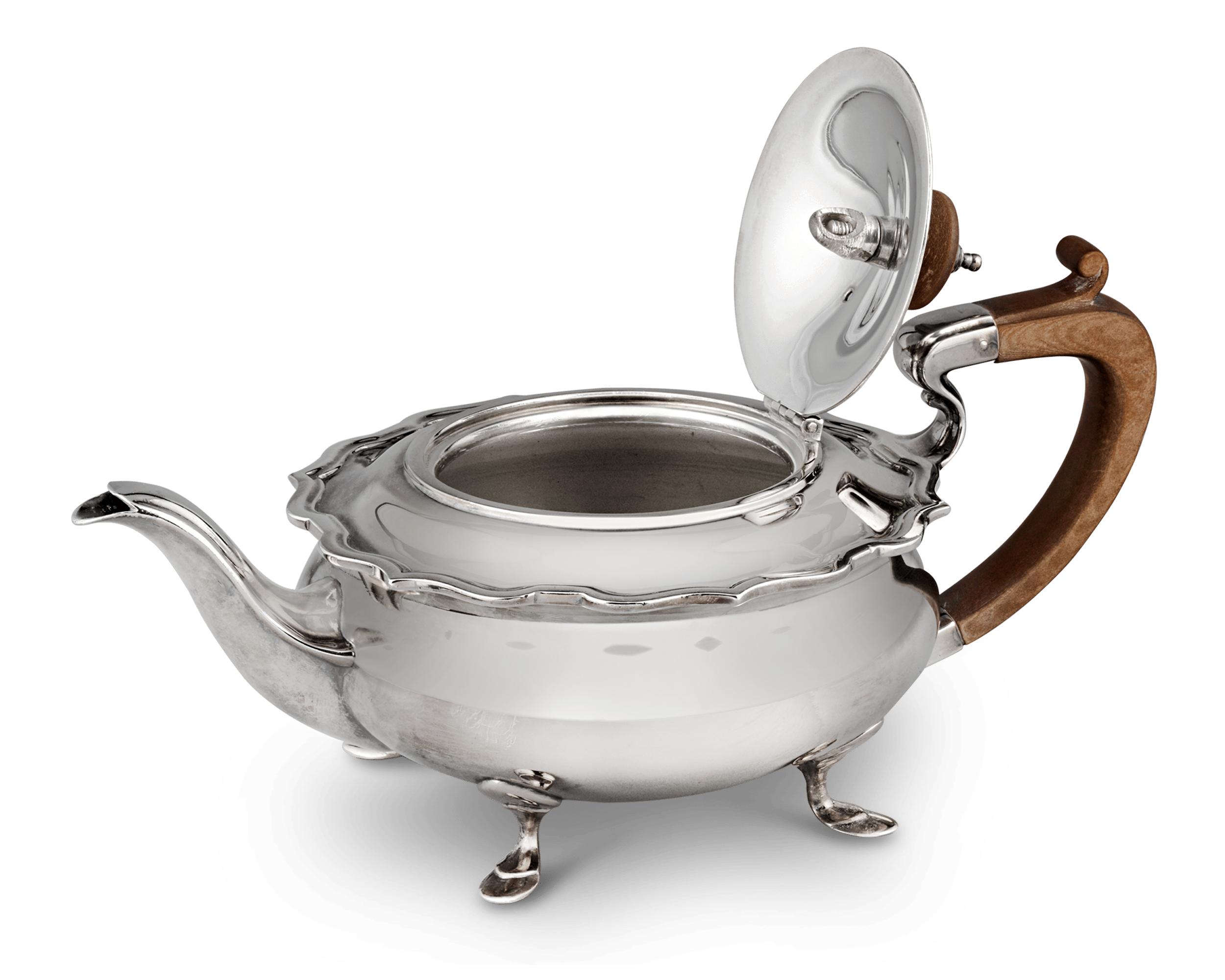 Three Piece Silverplate Tea Set by Elkington & Co.