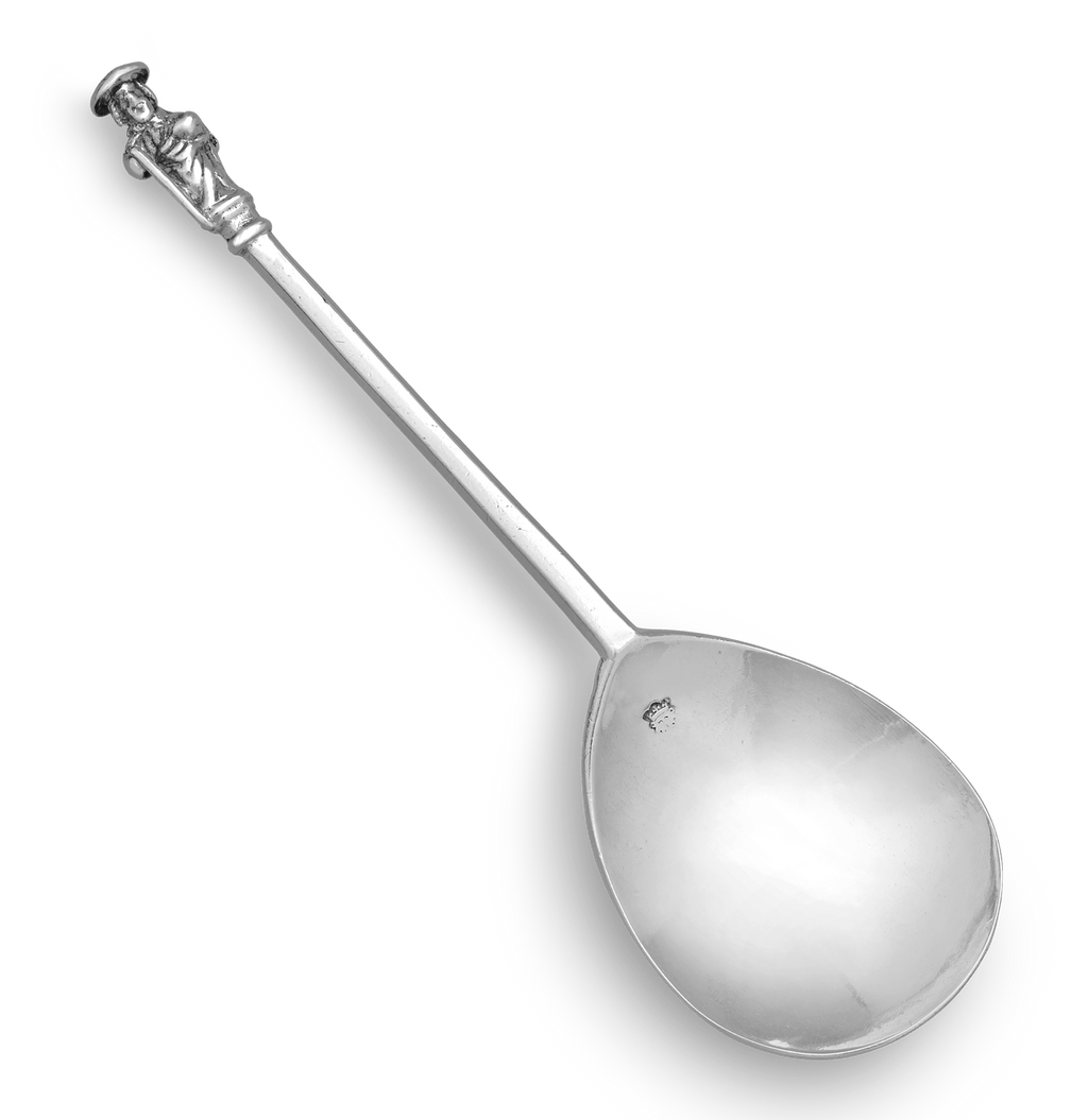 17th-Century Silver Apostle Spoon