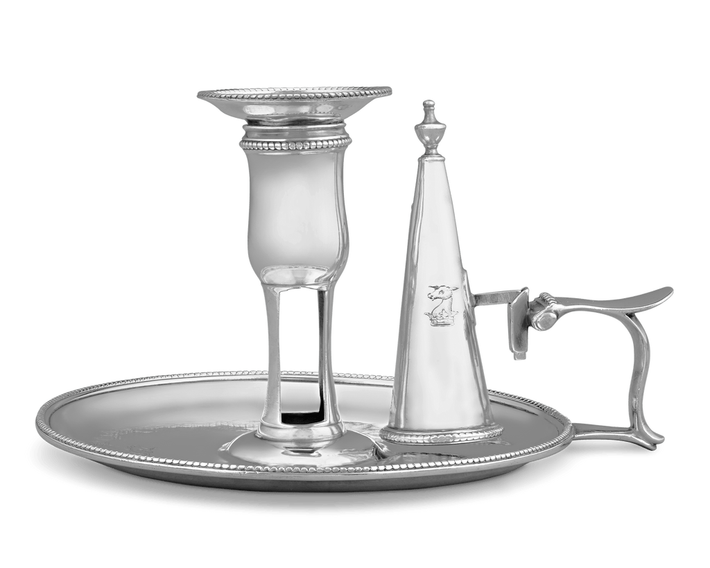 Silver Chamberstick by Hester Bateman