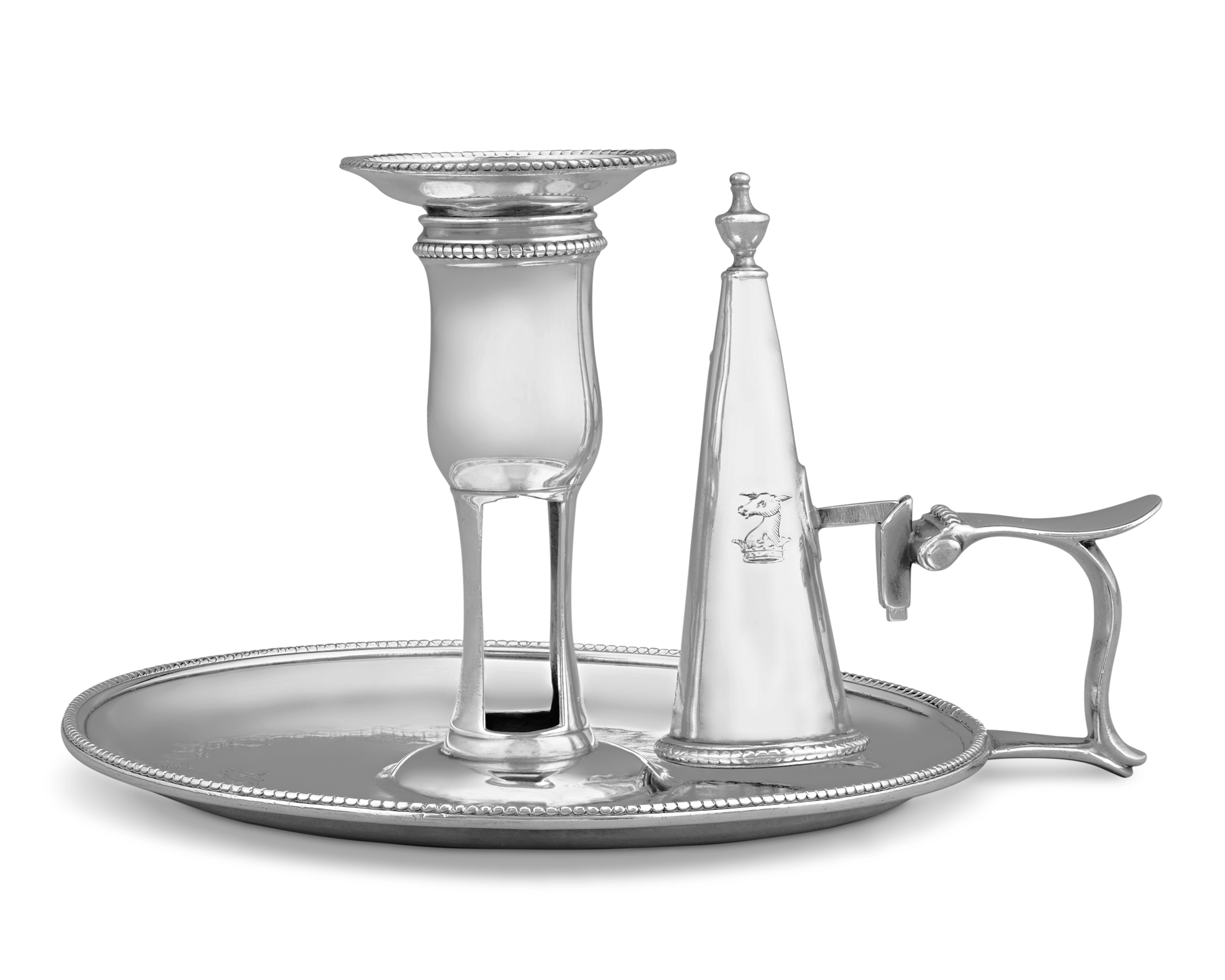 Silver Chamberstick by Hester Bateman