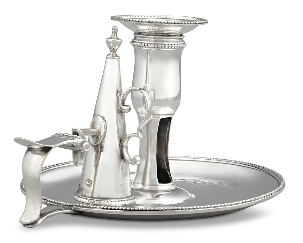 Silver Chamberstick by Hester Bateman
