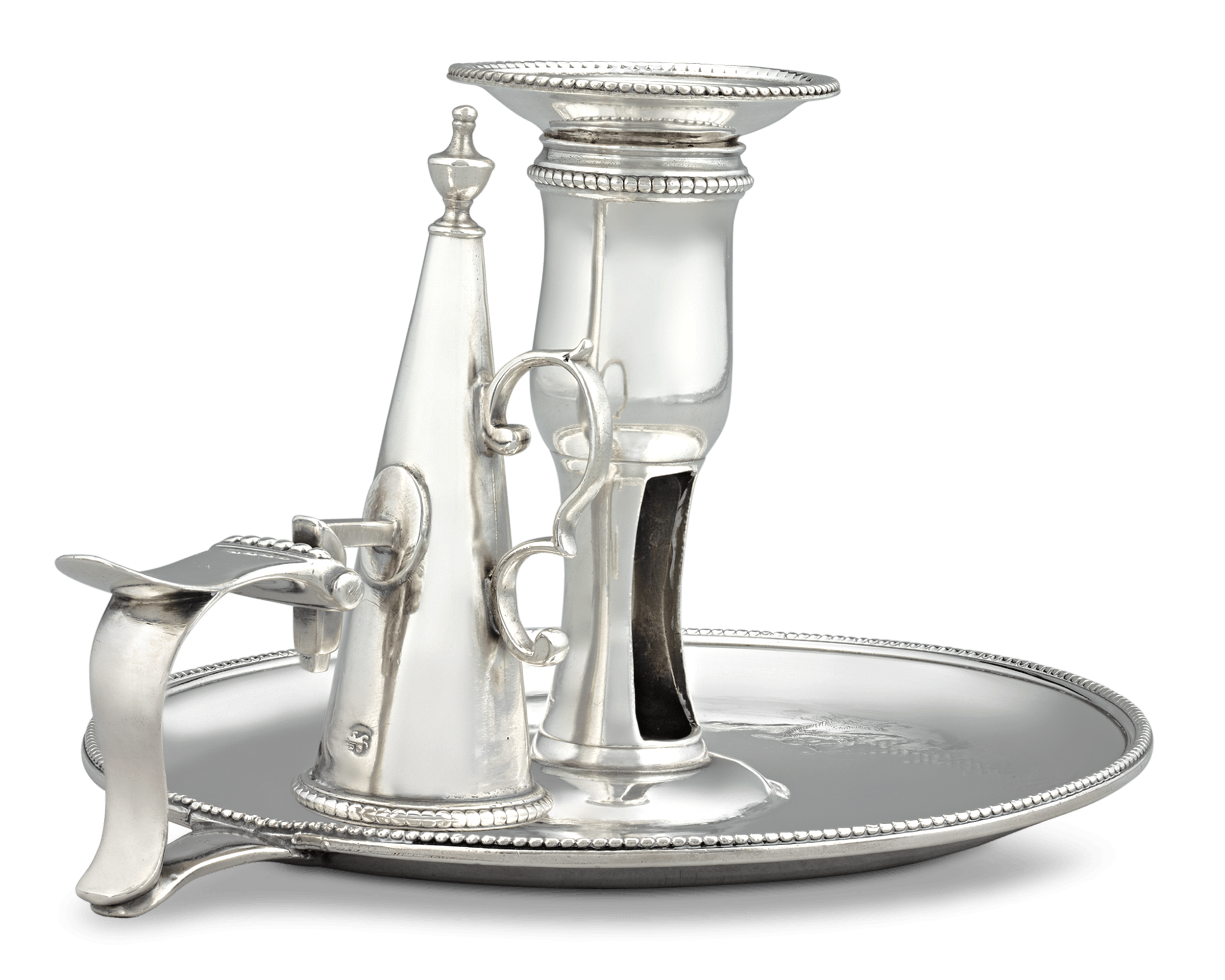 Silver Chamberstick by Hester Bateman