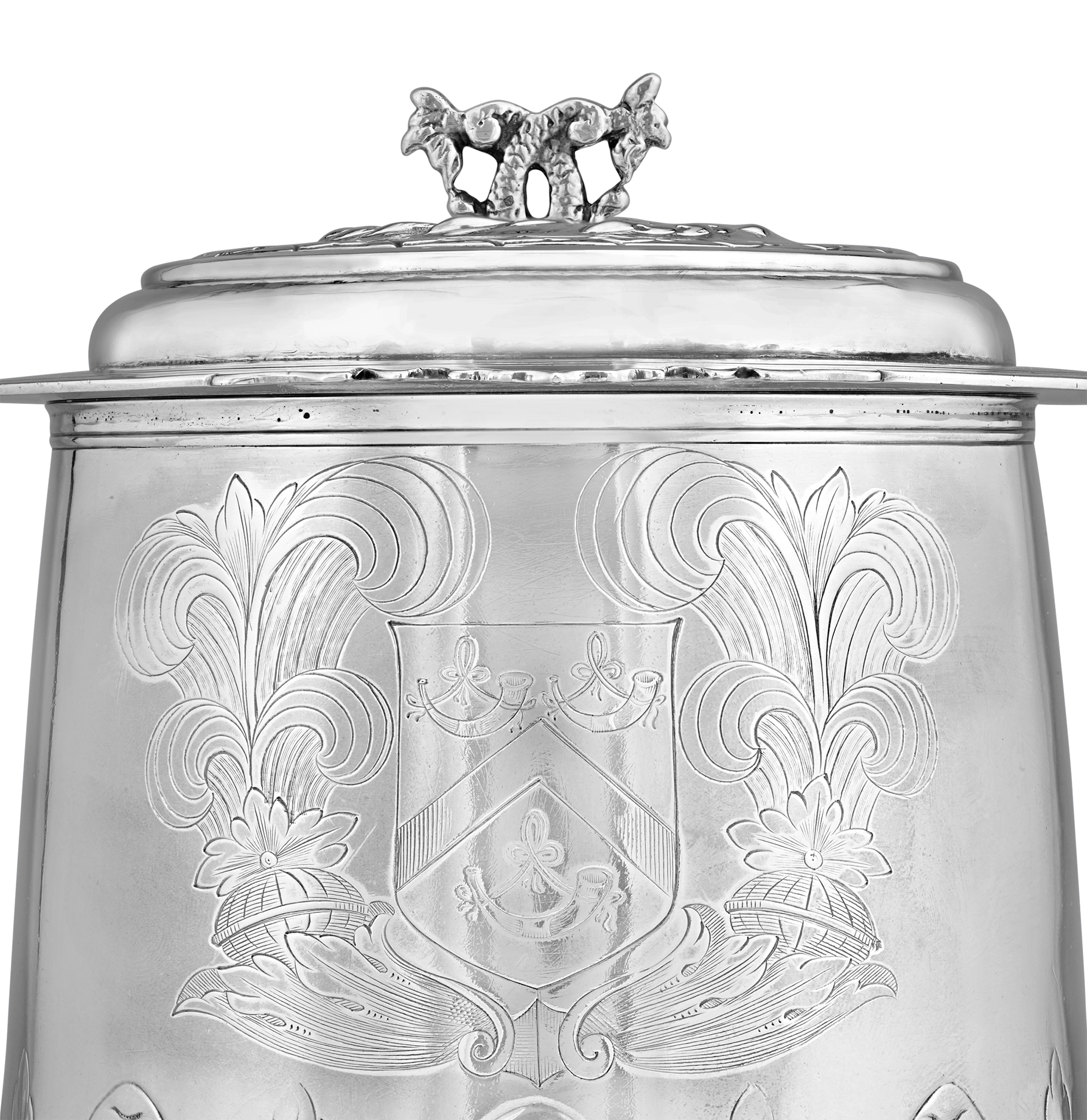 Charles II Silver Tankard