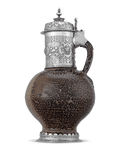 17th-Century Silver Tigerware Jug
