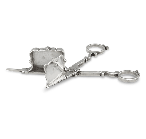 17th-Century Silver Candle Snuffers