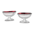 Georgian Salt Cellars by Hester Bateman