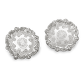 Pair of Georgian Silver Salvers by Frederick Kandler
