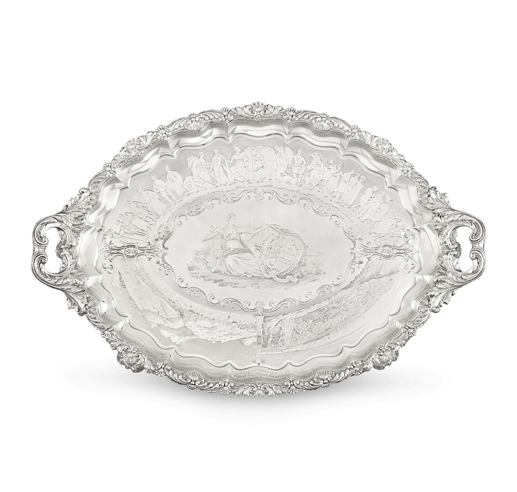 Paul Storr Abolitionist Silver Trays