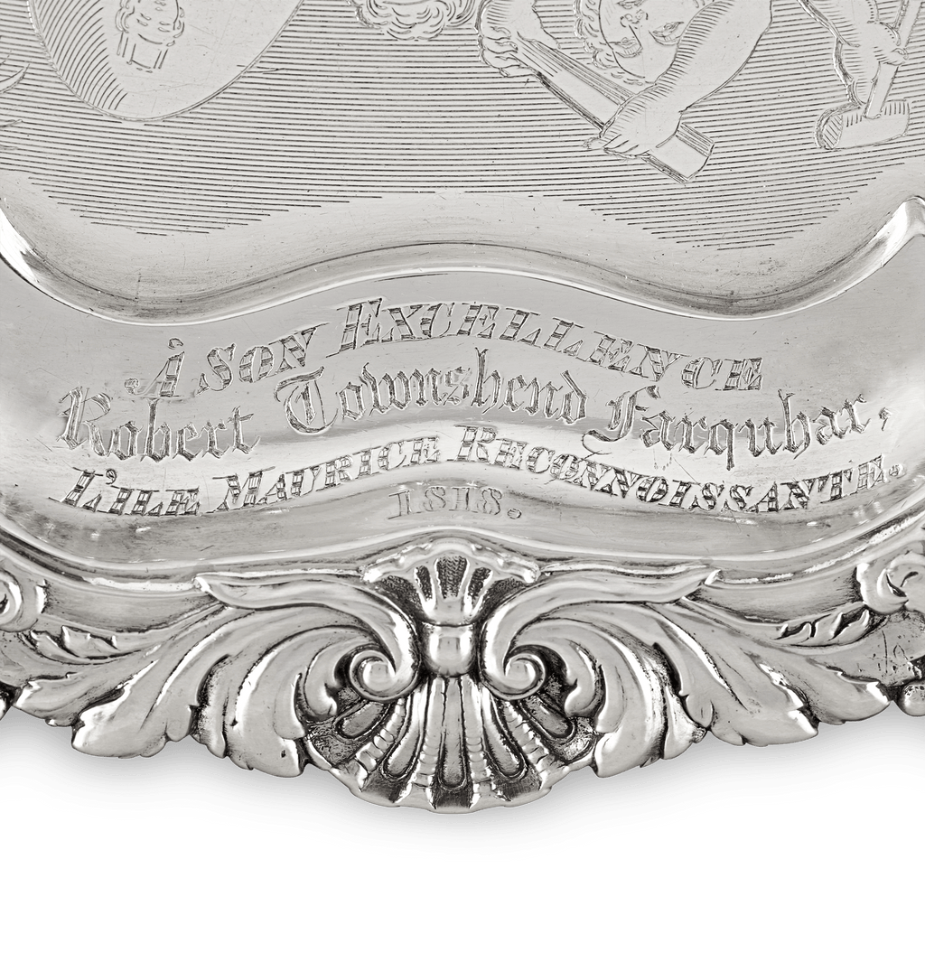Paul Storr Abolitionist Silver Trays