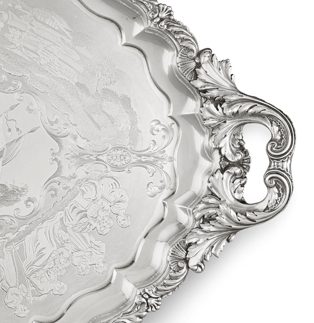 Paul Storr Abolitionist Silver Trays