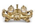 Silver-Gilt Inkwell Presented by Queen Victoria to Sir John Kirkland