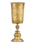 17th-Century German Silver Gilt Chalice