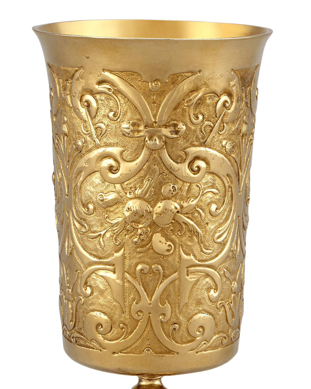 17th-Century German Silver Gilt Chalice