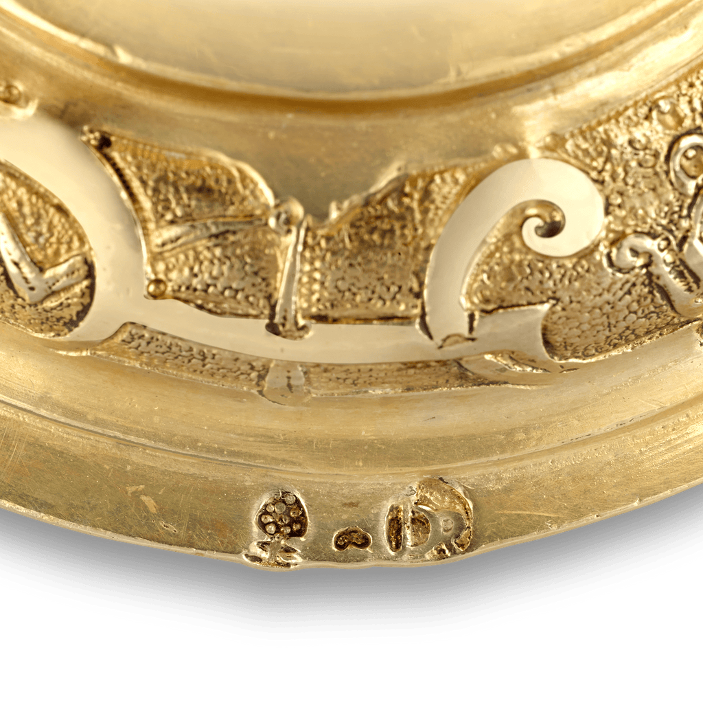 17th-Century German Silver Gilt Chalice