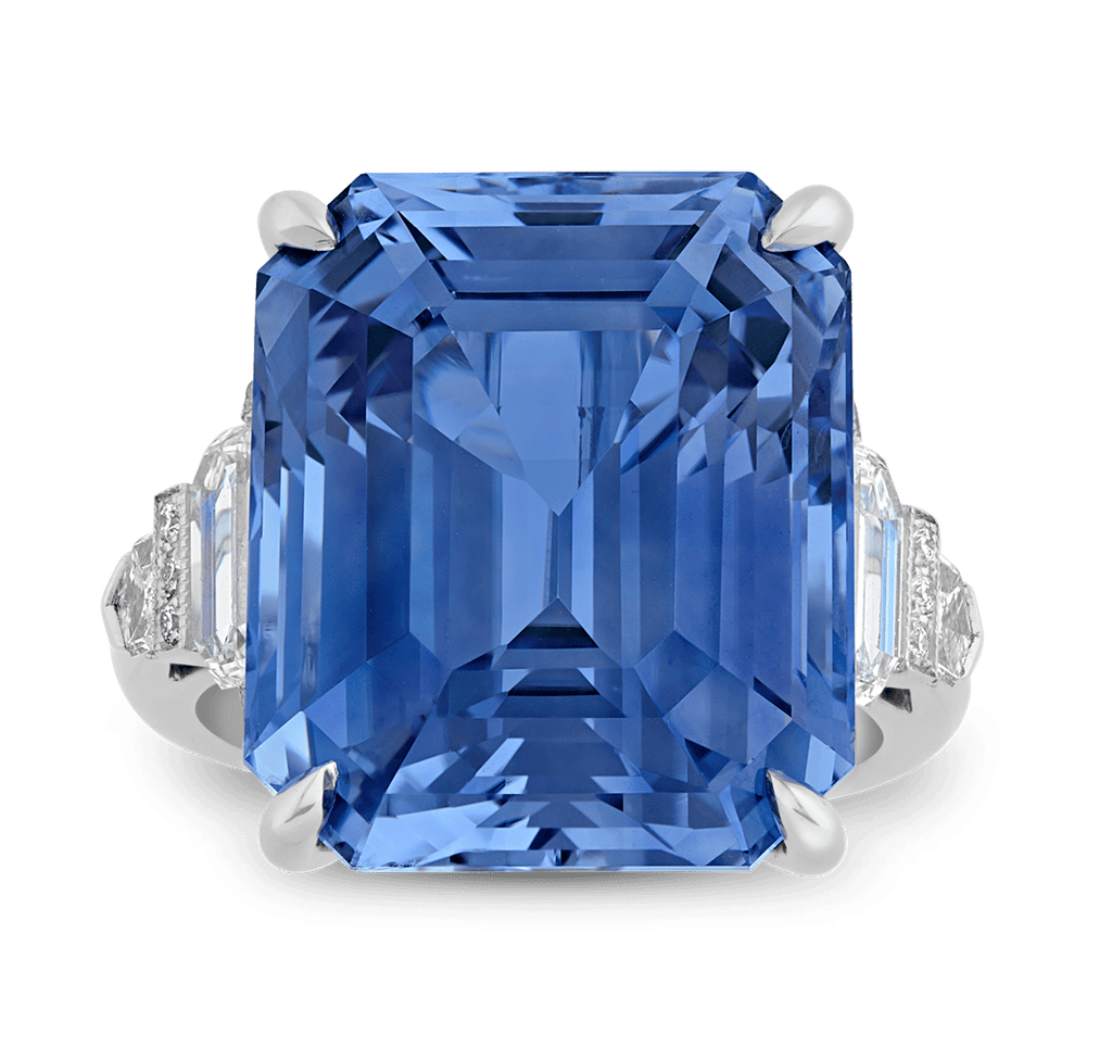 Raymond Yard Ceylon Sapphire Ring, 24.90 carats