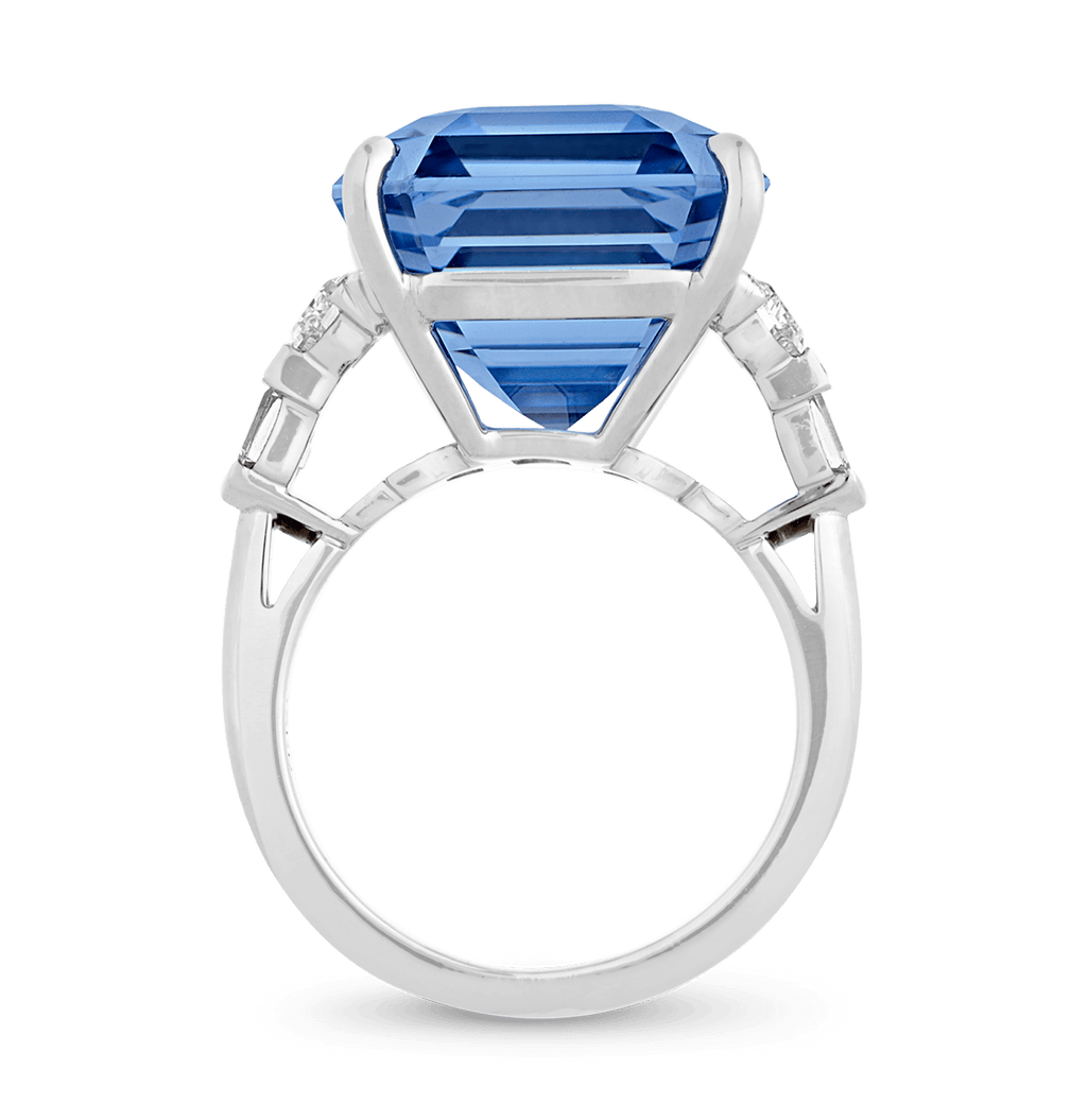Raymond Yard Ceylon Sapphire Ring, 24.90 carats