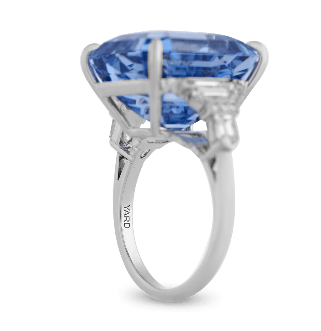 Raymond Yard Ceylon Sapphire Ring, 24.90 carats