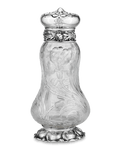 Engraved Muffineer Bottle by Hawkes
