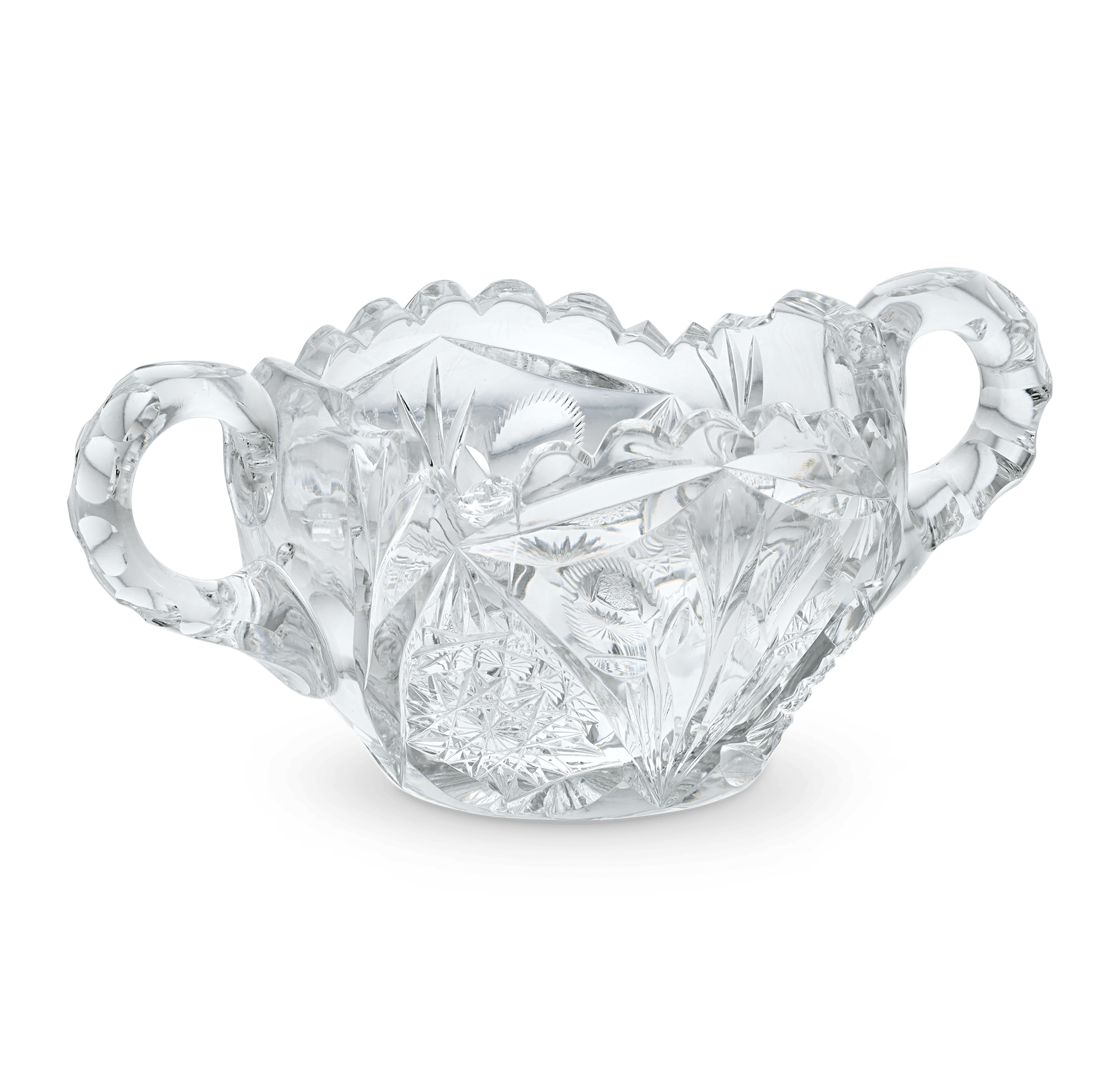 Libbey Glass Company Creamer and Sugar Bowl