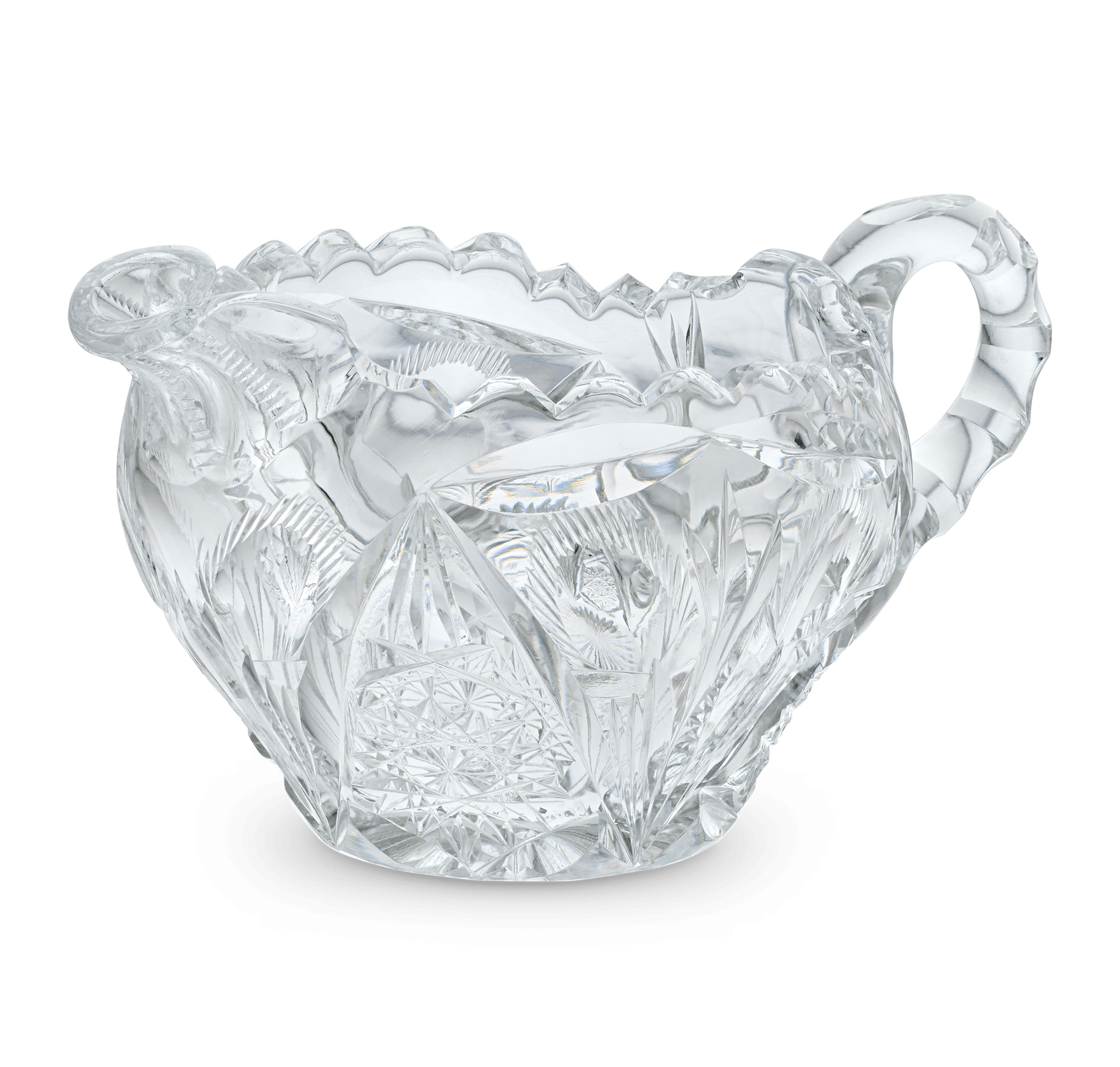 Libbey Glass Company Creamer and Sugar Bowl