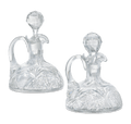 Middlesex Pattern Cut Glass Cruet Bottles