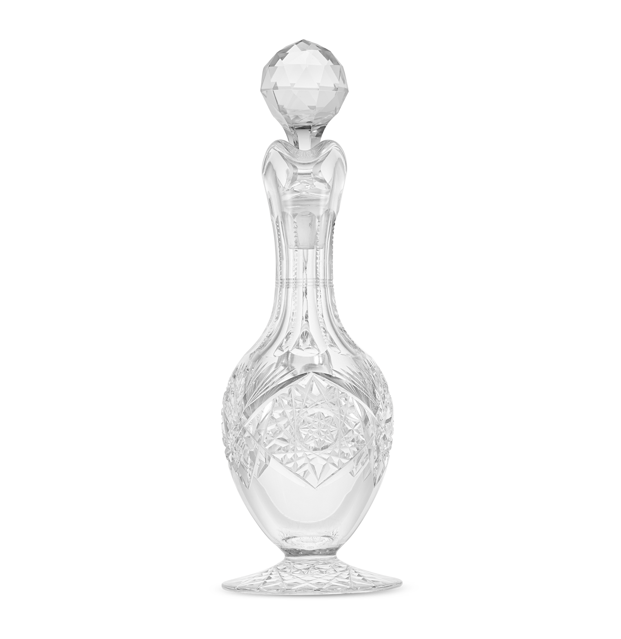 Cut Glass Cruet Bottle