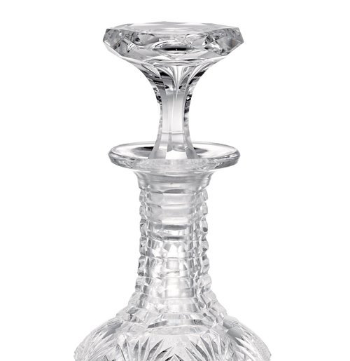 American Brilliant Period Cut Glass Cruet Bottle