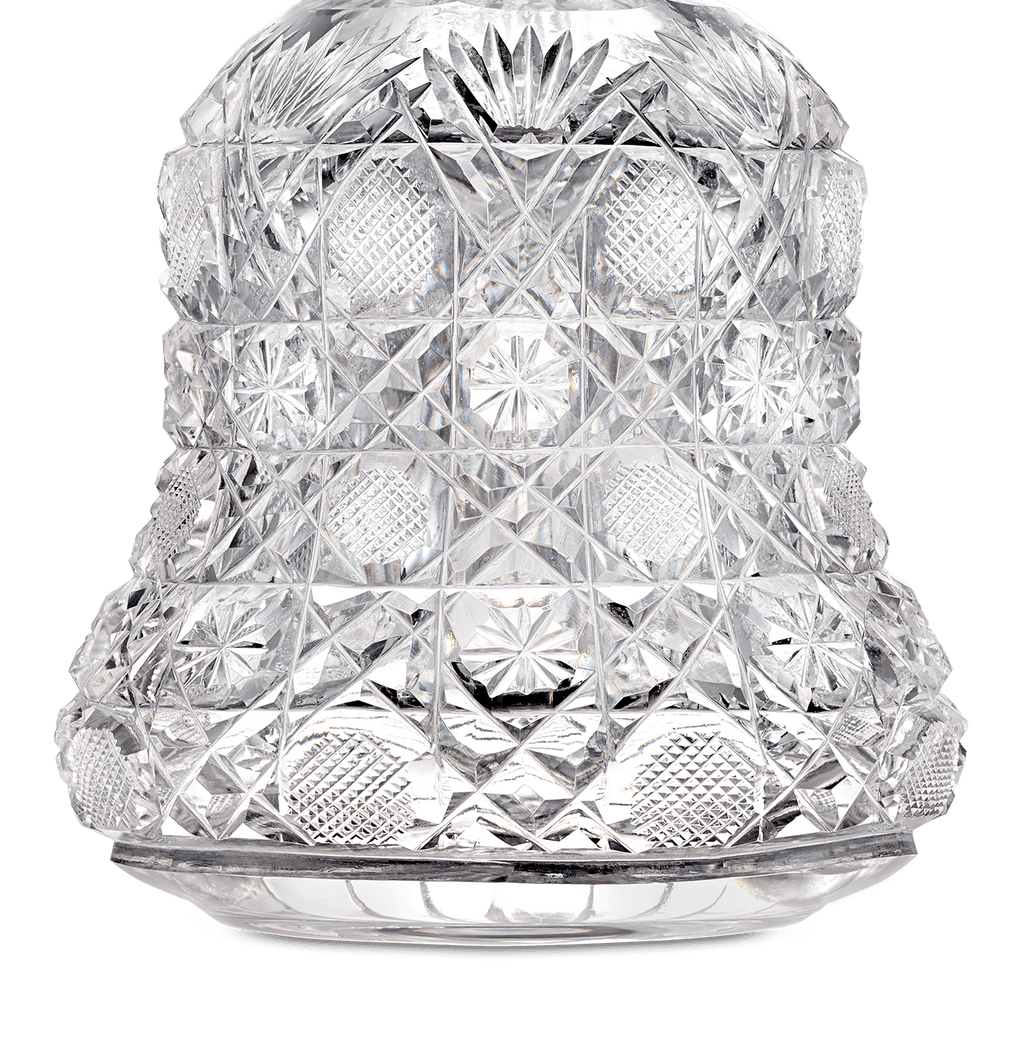 American Brilliant Period Cut Glass Cruet Bottle