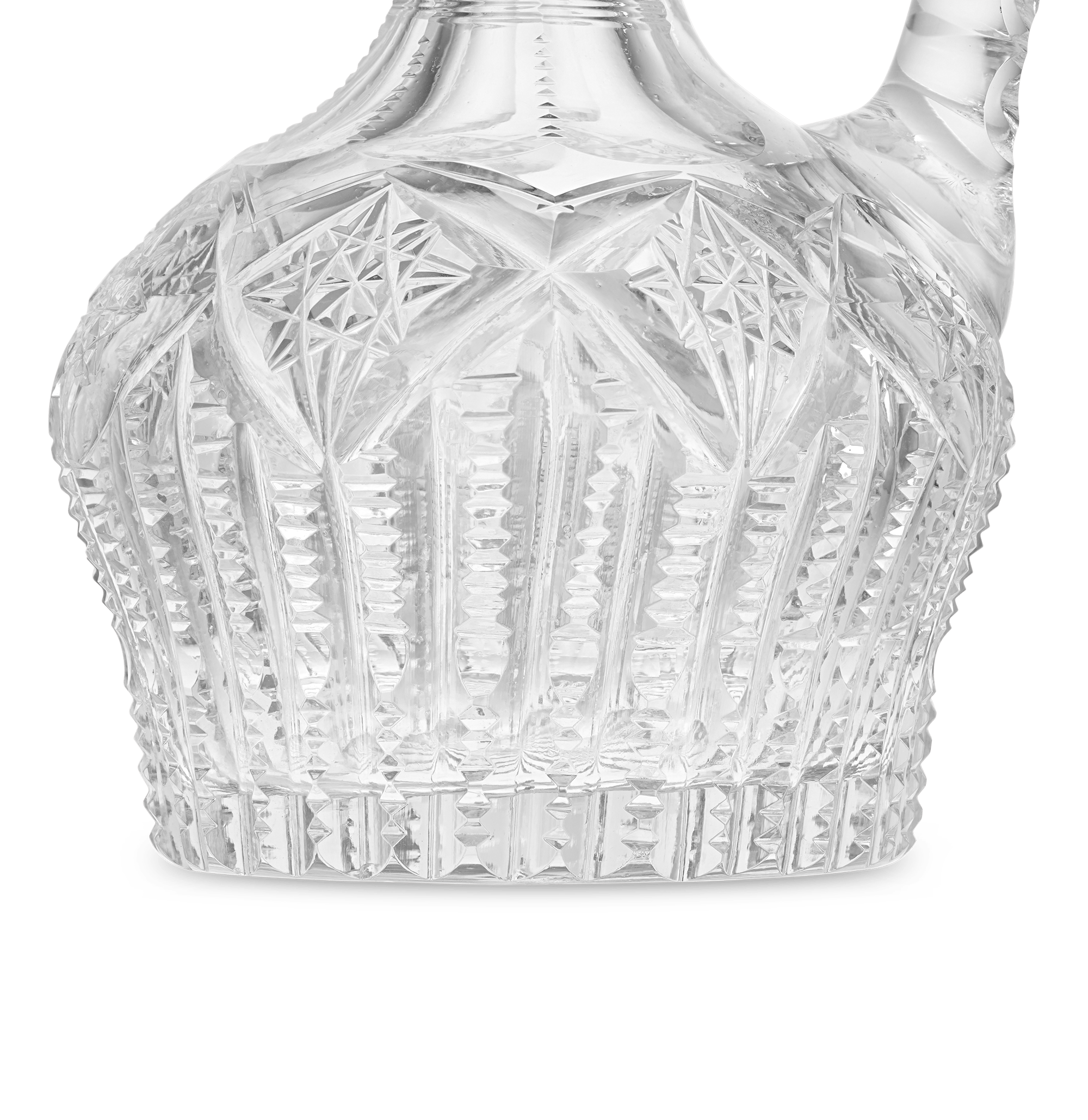 American Brilliant Period Cruet Bottle