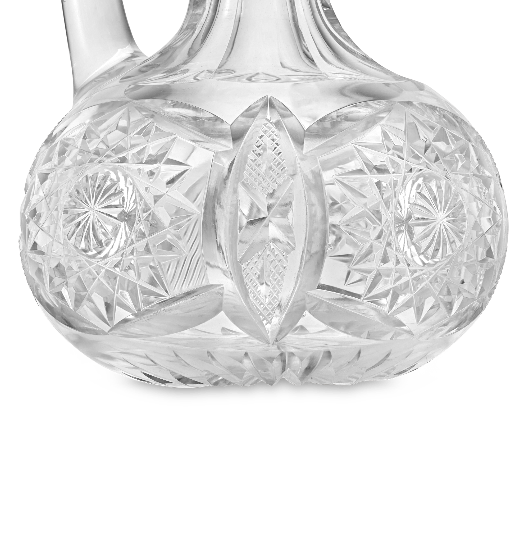 Cut Glass Cruet Bottle