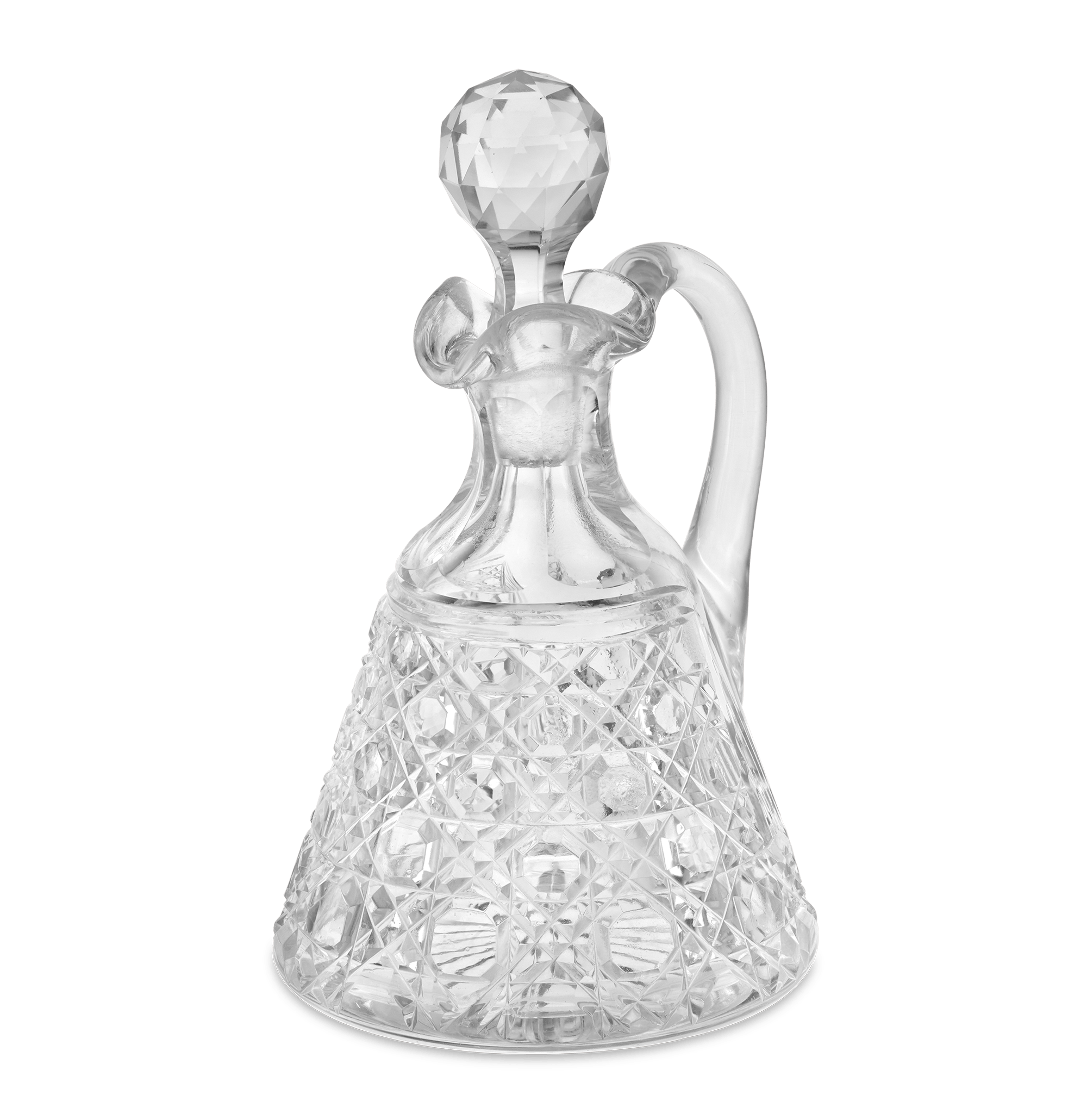 American Brilliant Period Cruet Bottle