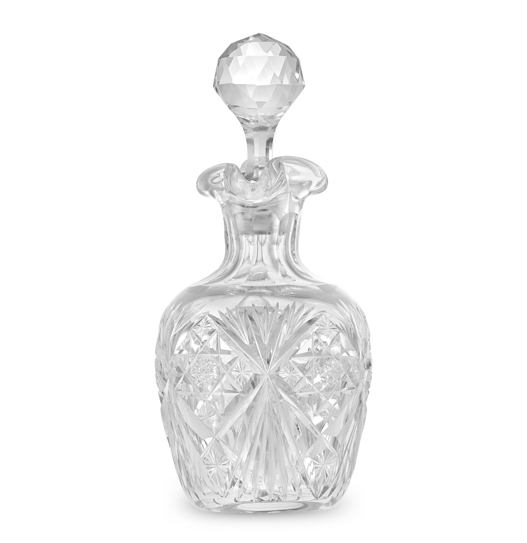American Brilliant Period Cut Glass Cruet