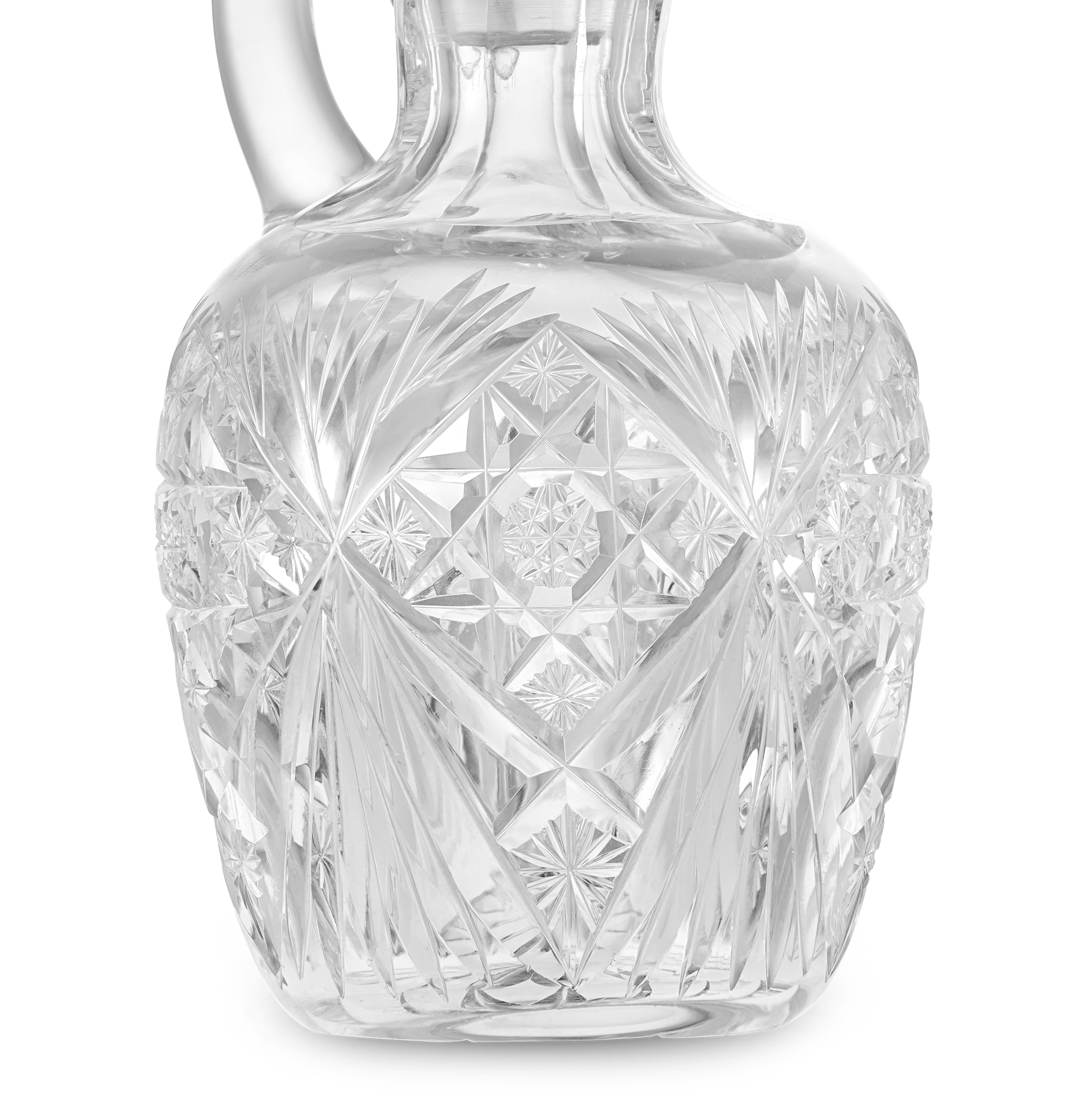 American Brilliant Period Cut Glass Cruet