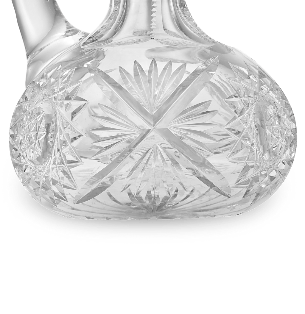 Cut Glass Cruet Bottle