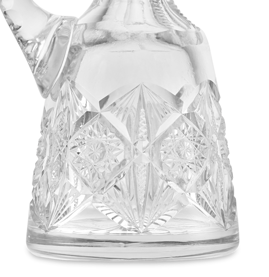 American Brilliant Cut Glass Cruet Bottle
