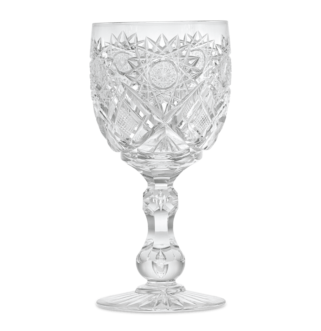 Cut Glass Goblet in the Middlesex Pattern