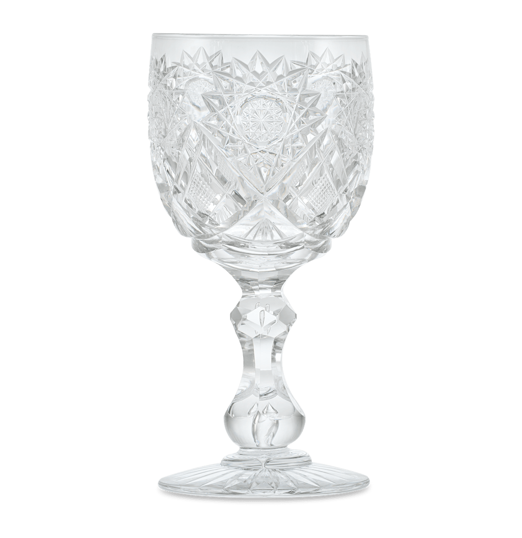 Cut Glass Goblet in the Middlesex Pattern