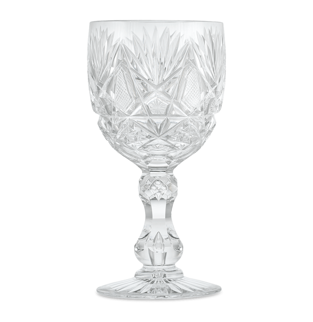 American Brilliant Cut Glass Goblet