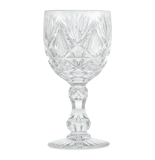 American Brilliant Cut Glass Goblet