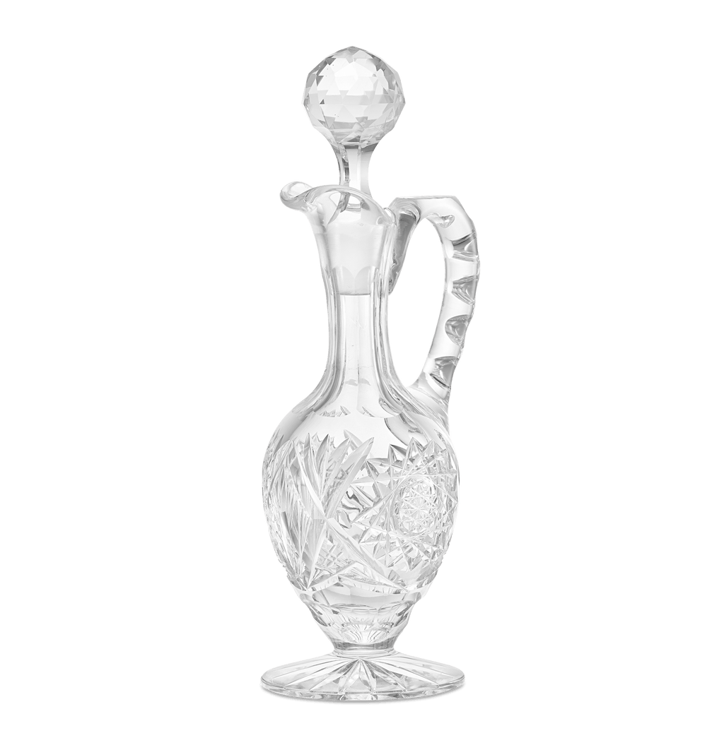 Cut Glass Cruet Bottle