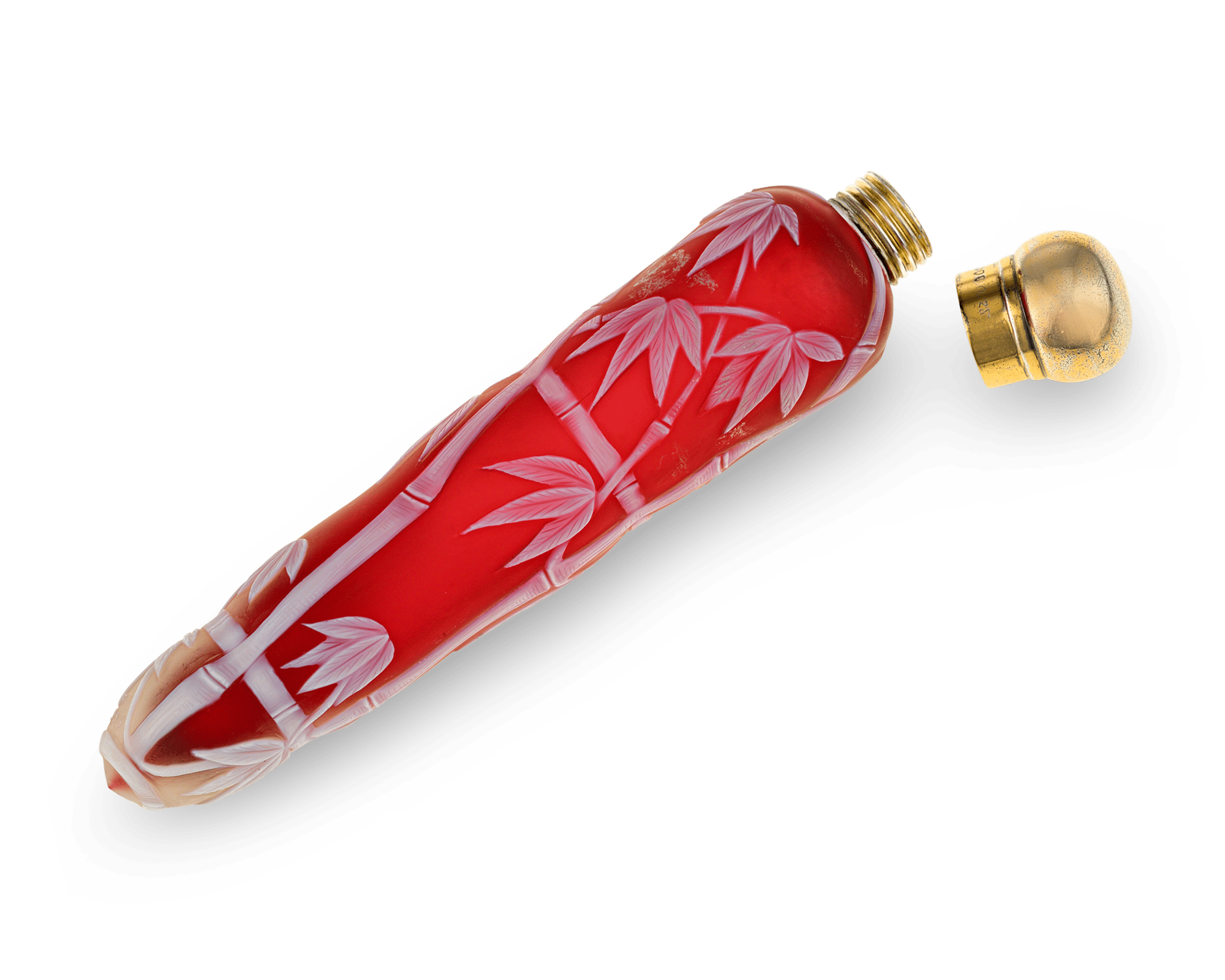 Thomas Webb & Sons Cameo Scent Bottle