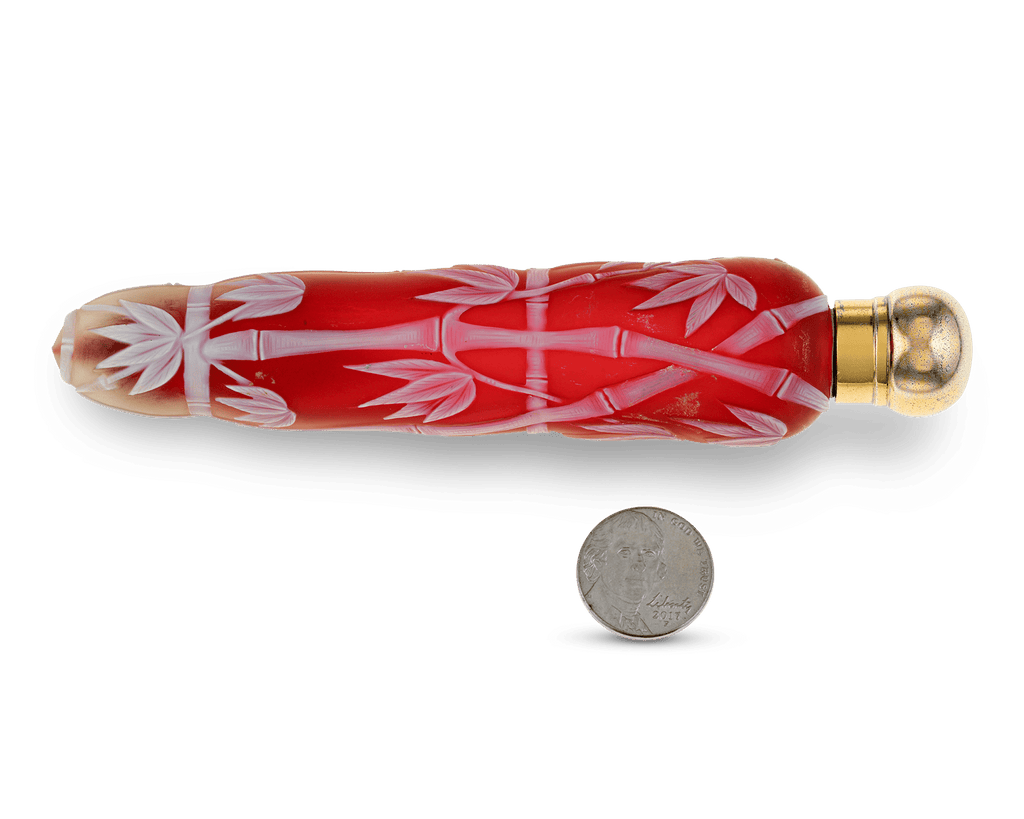 Thomas Webb & Sons Cameo Scent Bottle
