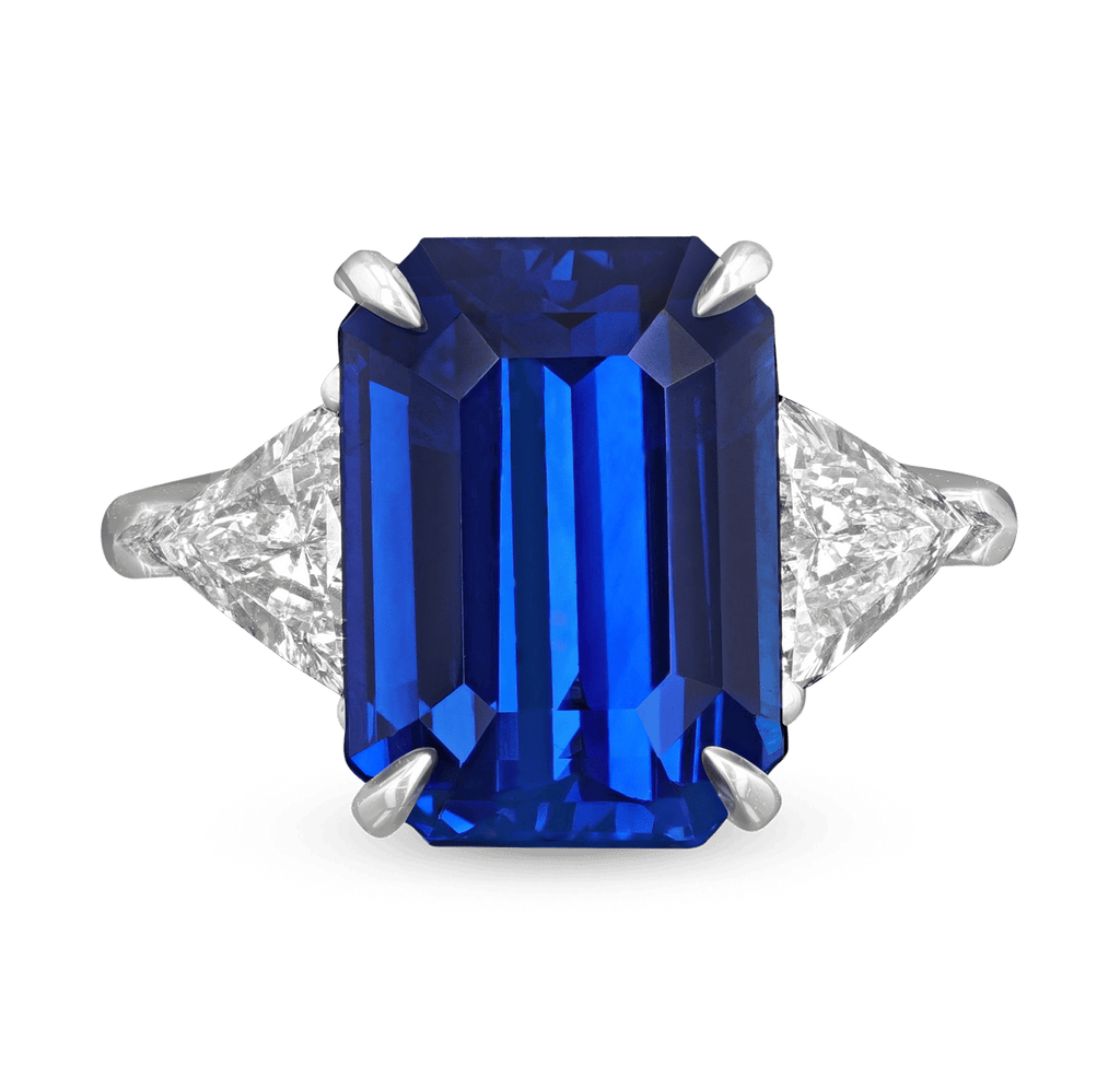 Ceylon Sapphire Ring, 10.83 carats