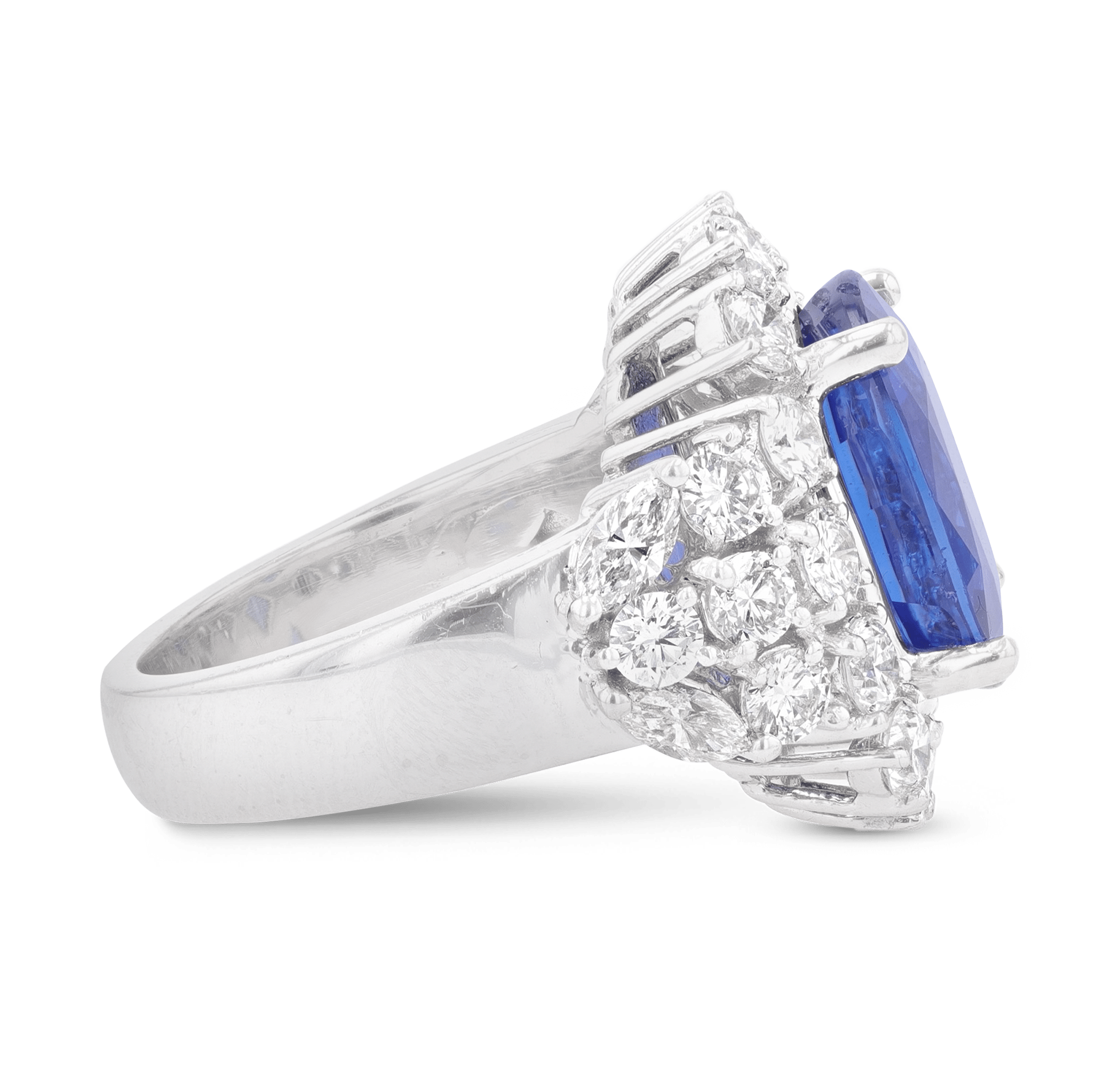 Ceylon Sapphire Ring, 8.11 carats