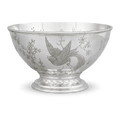 Tiffany & Co. Silver Punchbowl with Bird