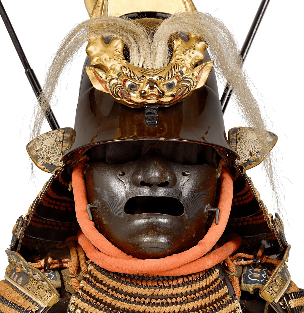 Edo-period Orange-Laced Samurai Suit