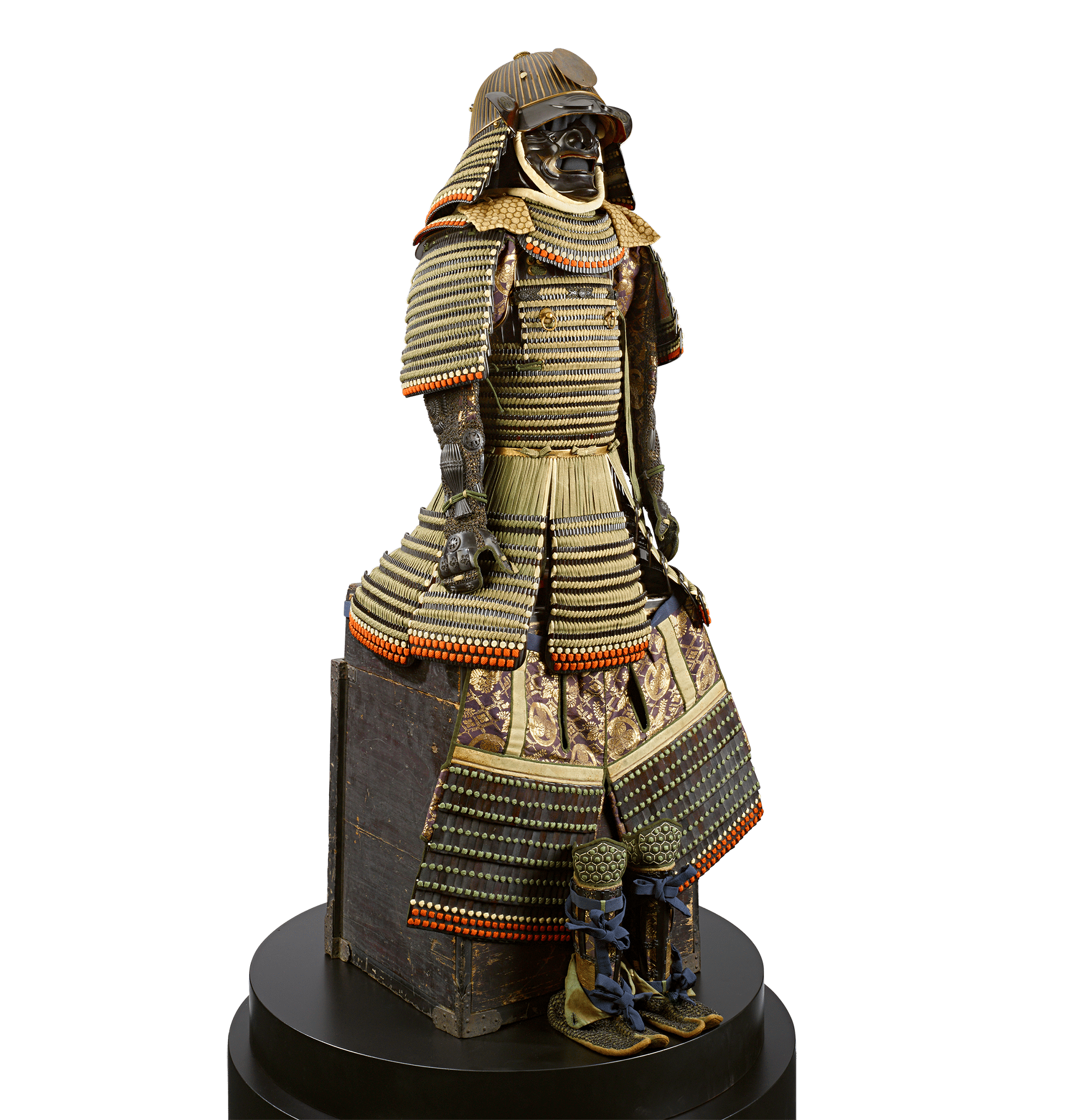 Edo-period Green-Laced Samurai Suit